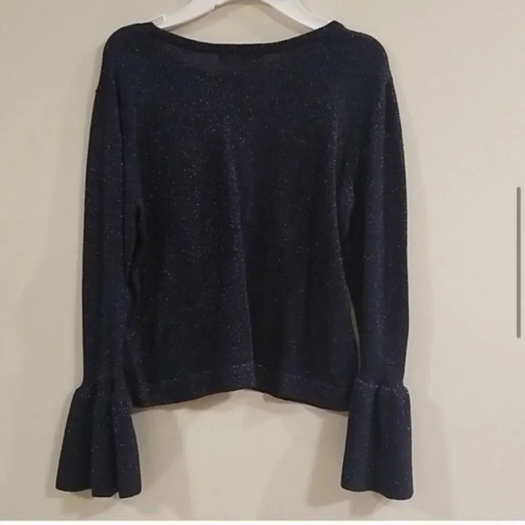 Girls Sparkling Blue H&M Pullover - Picture 4 of 9